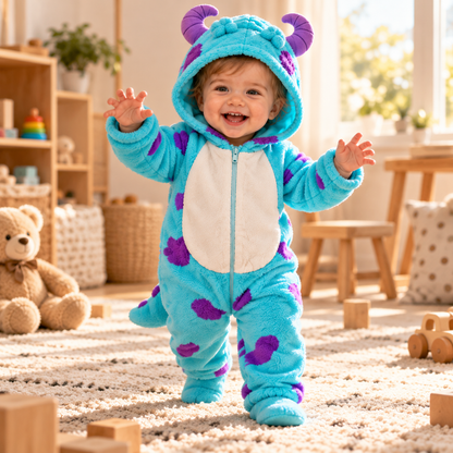 Baby Monster Fleece Onesie