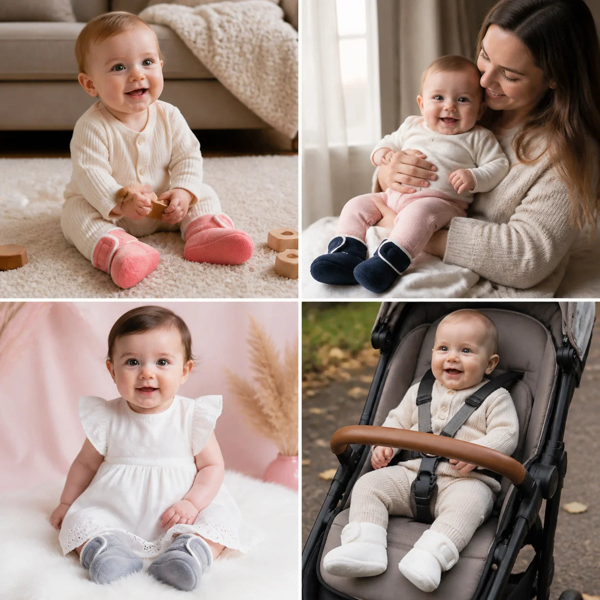 CozySteps Baby Booties