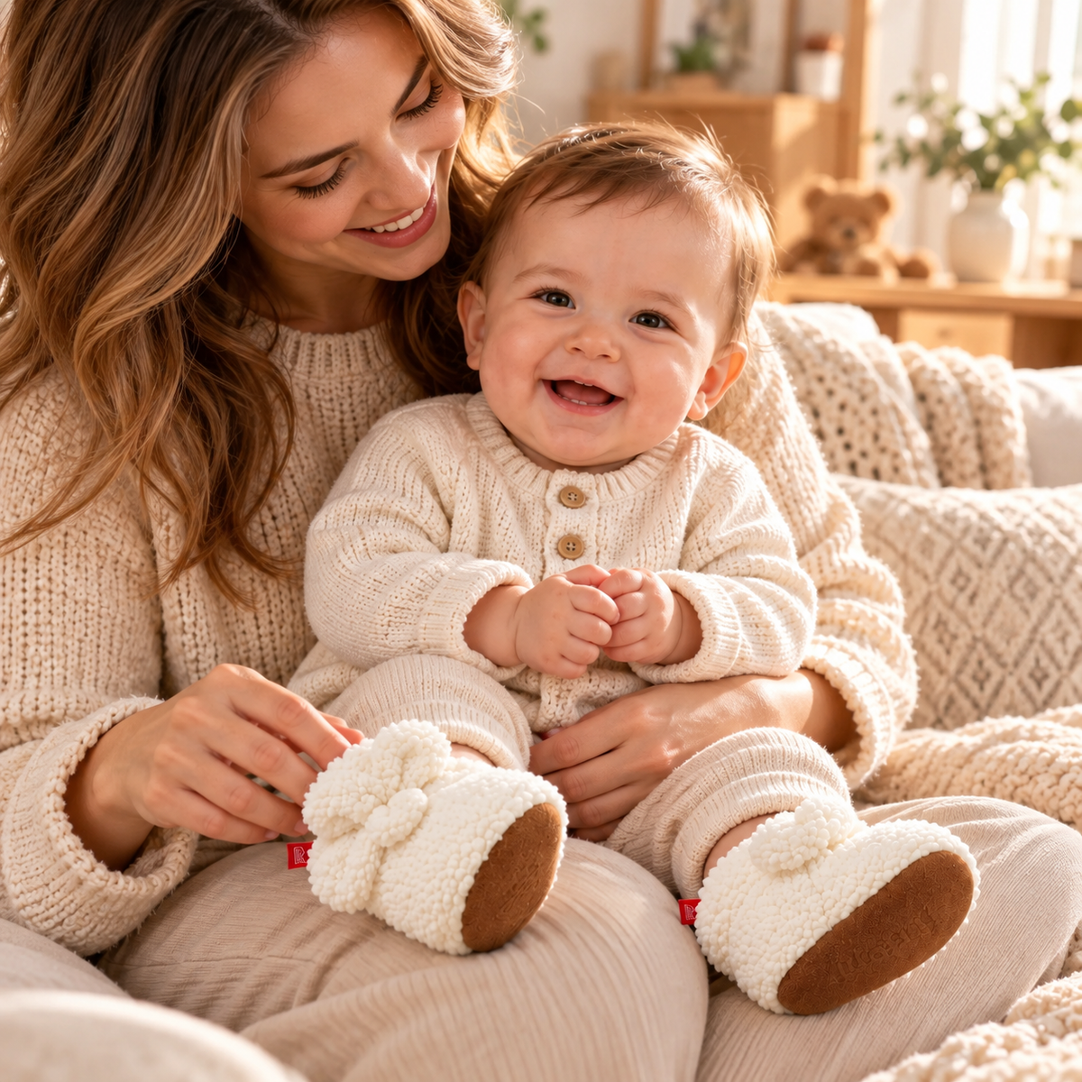 Baby Fleece Booties