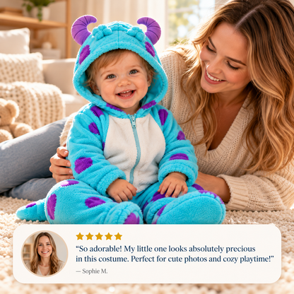 Baby Monster Fleece Onesie