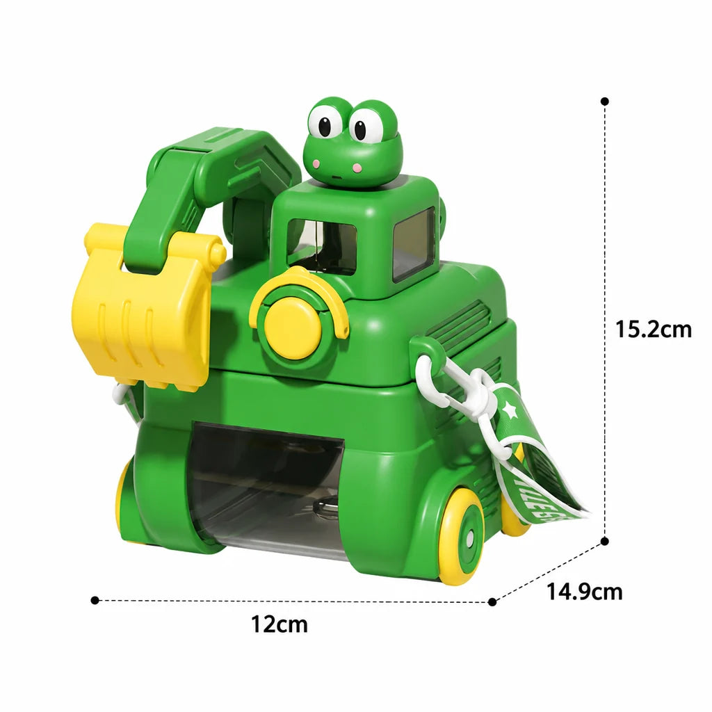 Excavator Water Bottle for Kids