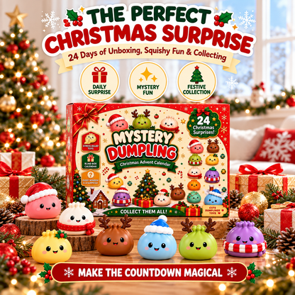 Mini Dumpling Squishy Advent Calendar