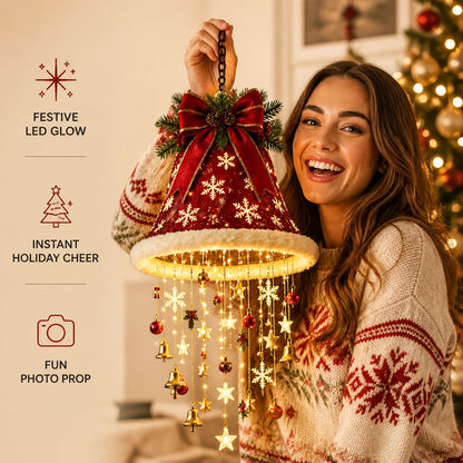 Christmas Santa Hat LED Hanging Light