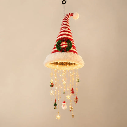 Christmas Santa Hat LED Hanging Light