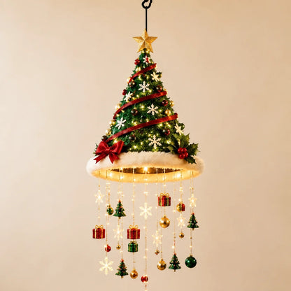 Christmas Santa Hat LED Hanging Light