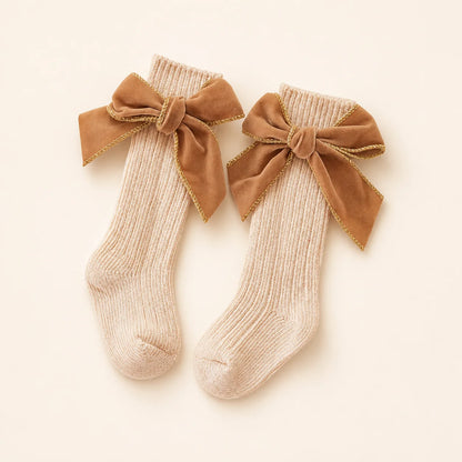 Baby Bow Knee-High Socks