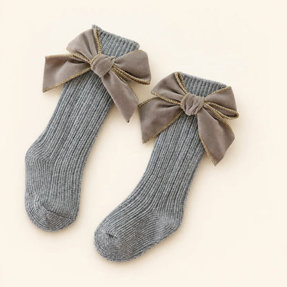Baby Bow Knee-High Socks