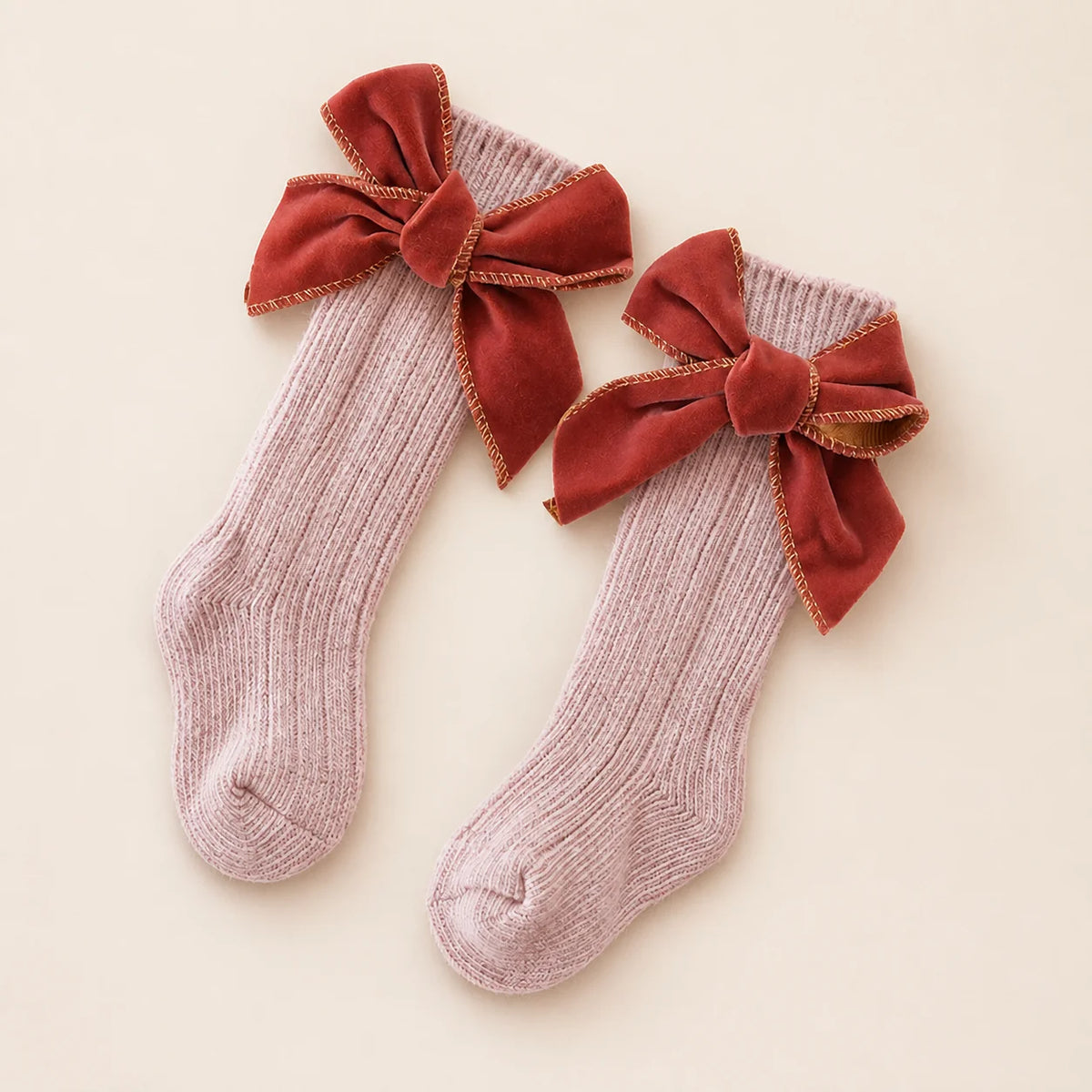 Baby Bow Knee-High Socks