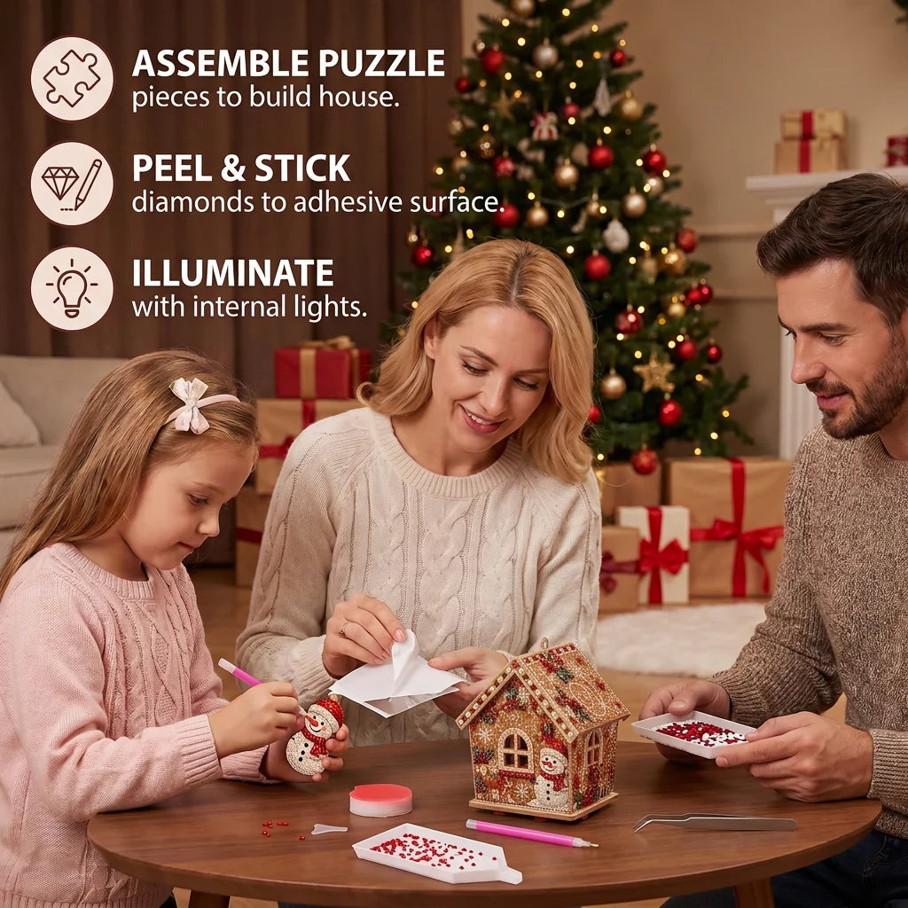 Gingerbread House Craft Kit