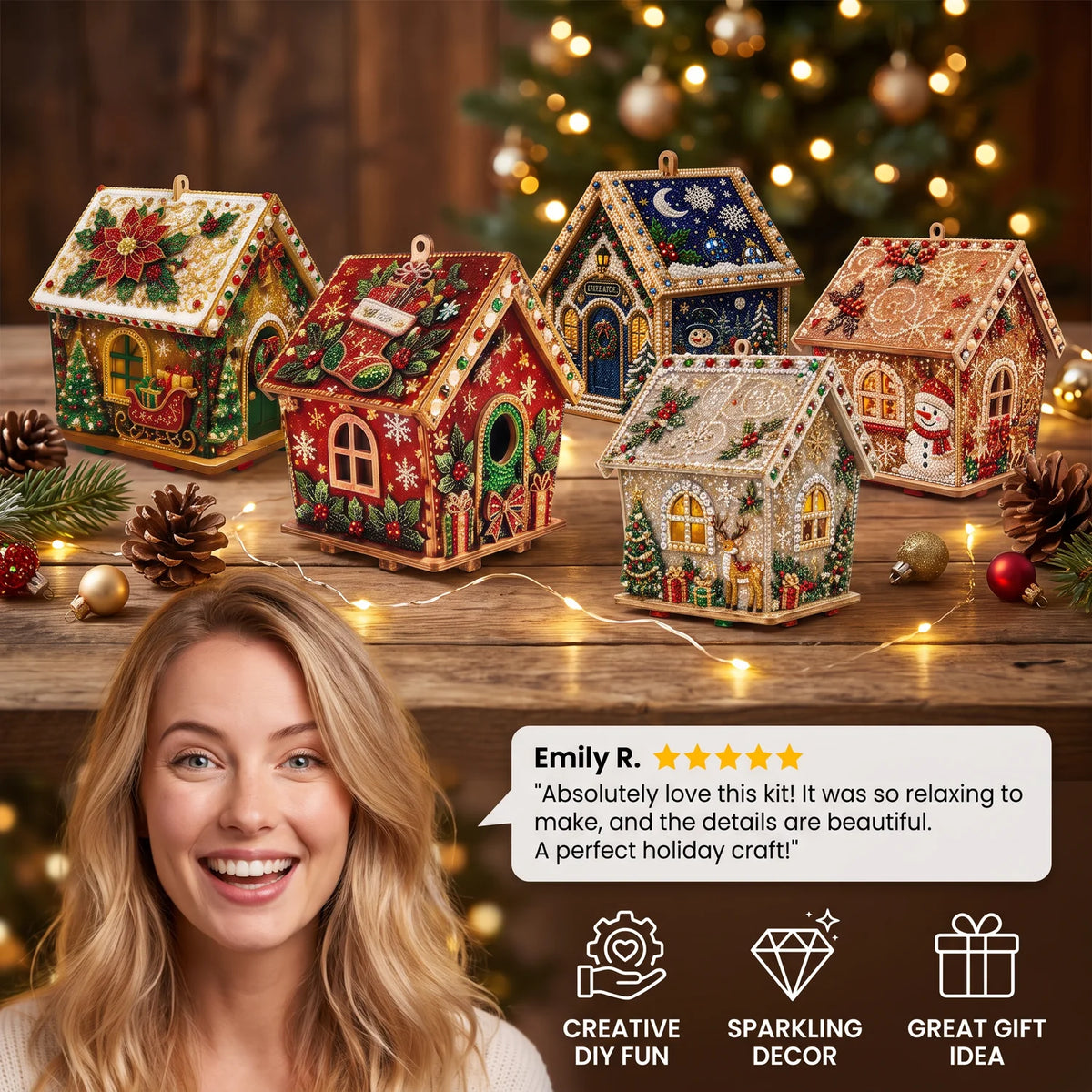 Gingerbread House Craft Kit