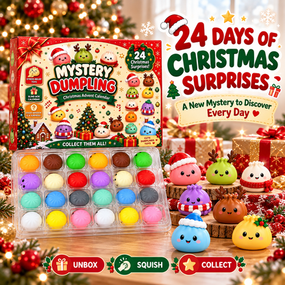 Mini Dumpling Squishy Advent Calendar