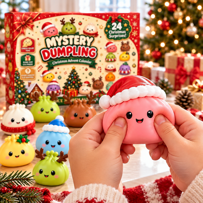 Mini Dumpling Squishy Advent Calendar