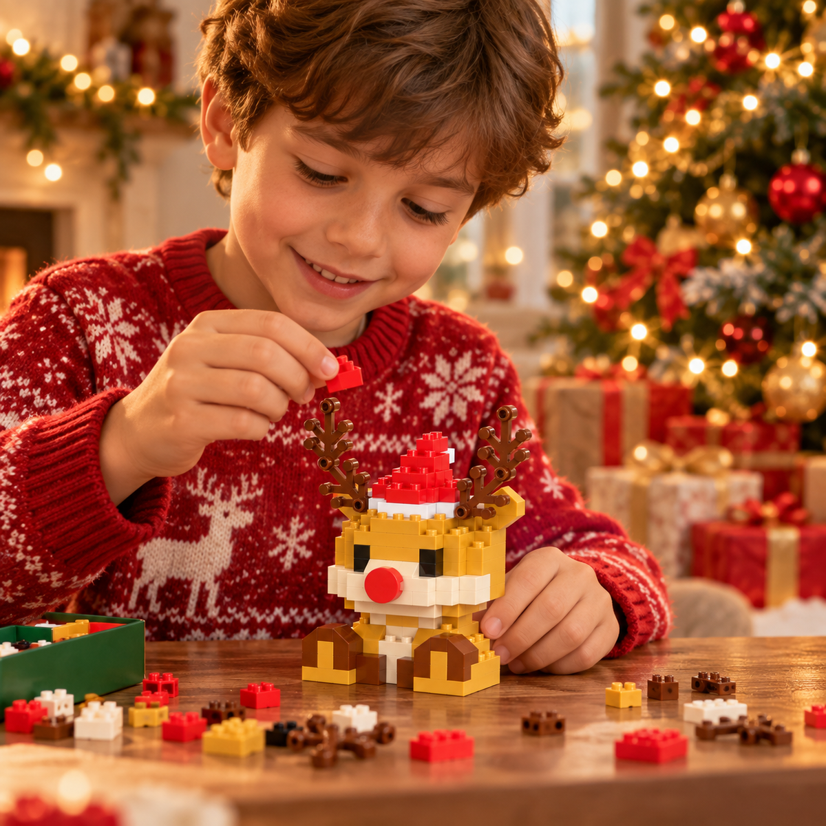 Christmas Building Figure