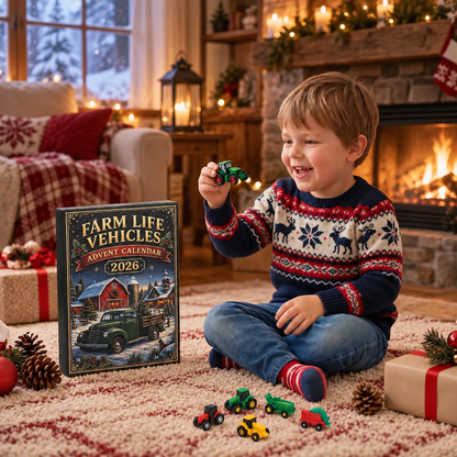 Farm Vehicles Advent Calendar