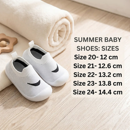 Baby Sock Shoes with Flexible Rubber Soles