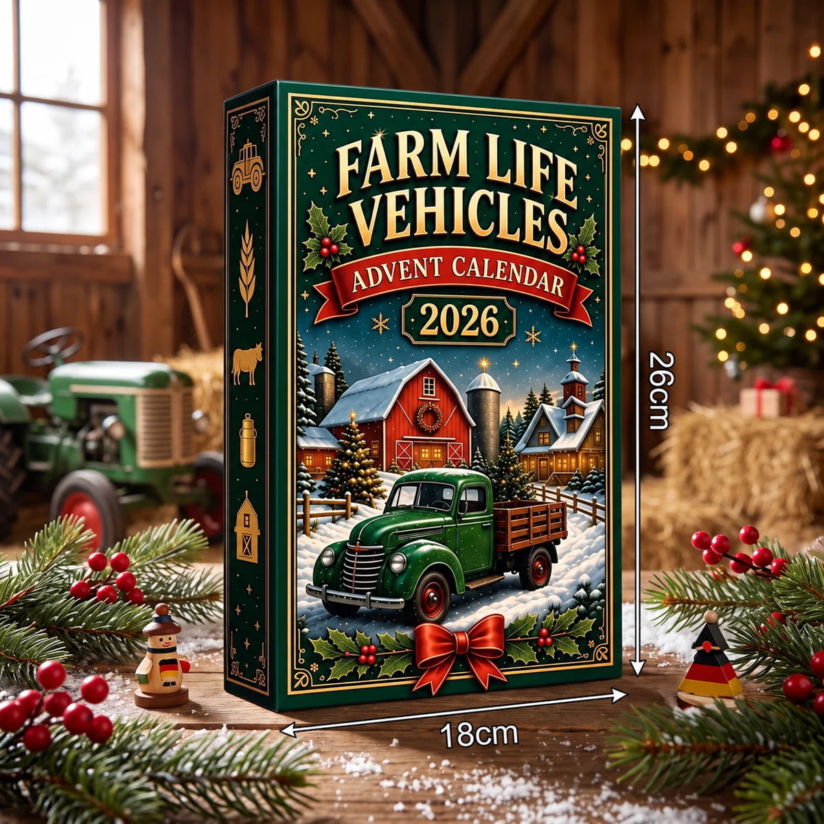 Farm Vehicles Advent Calendar