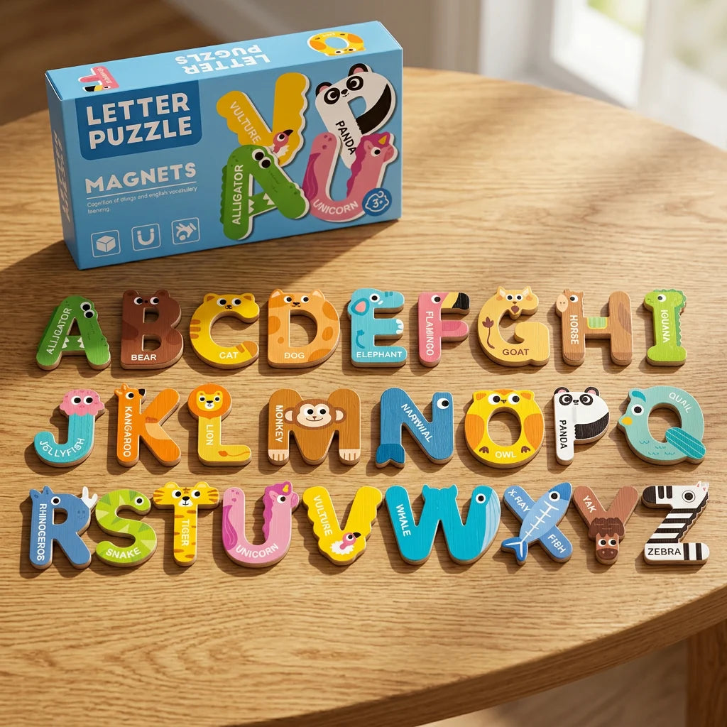 Animal ABC & 123 Magnets