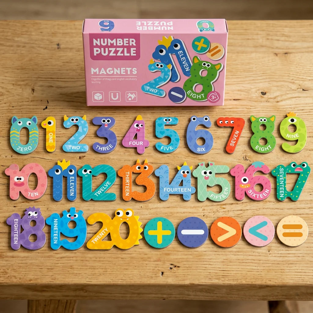 Animal ABC & 123 Magnets