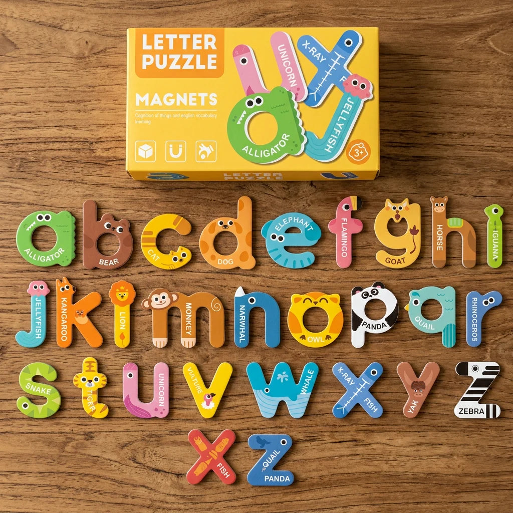 Animal ABC & 123 Magnets