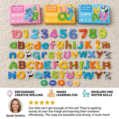 Animal ABC & 123 Magnets