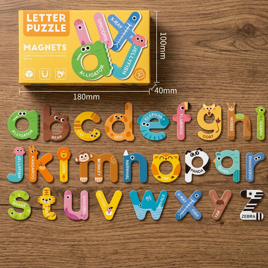 Animal ABC & 123 Magnets